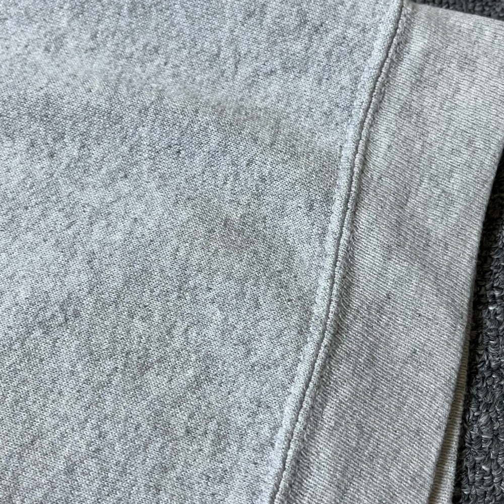 Vintage Tultex University of Connecticut Hoodie Large Grey UConn Sweatshirt 90s - Picture 10 of 14